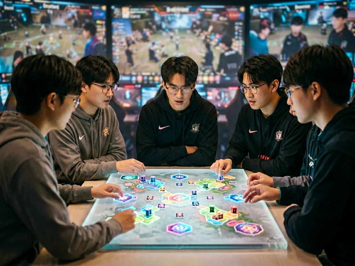 职业电竞战术推演地图控制